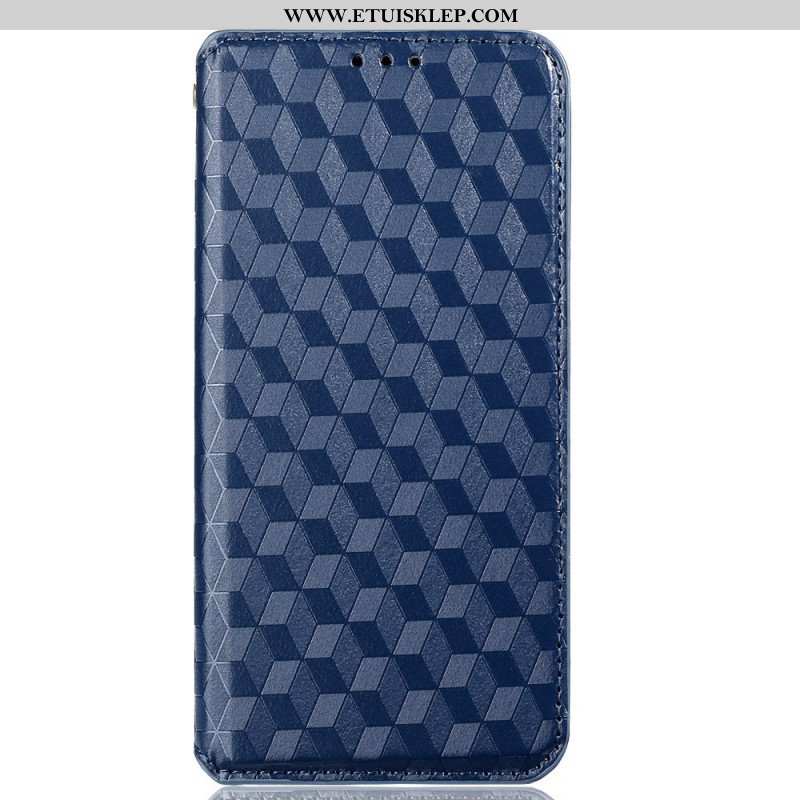 Etui Na Telefon do Xiaomi Redmi Note 11 Pro / 11 Pro 5G Etui Folio Efekt Diamentowej Skóry 3d